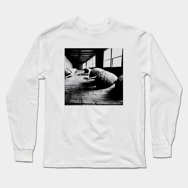 End Of Days, Series B, No. 1 Long Sleeve T-Shirt by 21st Century Wombat